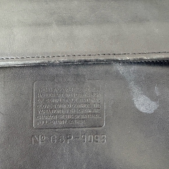 1998 Vintage COACH Tribeca Black No. 9098  Purse - Picture 16 of 16